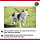 Mikki Training Anti-Pull Harness with Reflective Collar, Black, Large Mikki Training Anti-Pull Harness with Reflective Collar, Black, Large