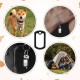 Military Dog Tag Silencer Silicone Muffler Kit for Pet Tags Black Low Noise ID Dog Collar Tags Case Cover Noise Reducing Army Rubber Protection Military Dog Tag Silencer Silicone Muffler Kit for Pet Tags Black Low Noise ID Dog Collar Tags Case Cover Noise Reducing Army Rubber Protection