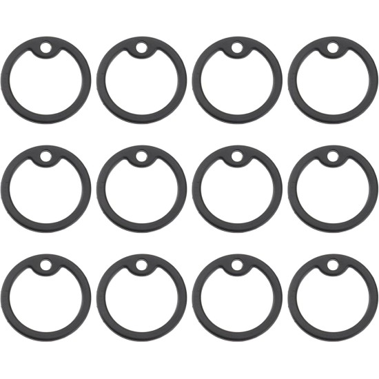Mipcase Pack of 12 Pet Tags Tag Dog Tag Dog Tag Silicone Dog Tag Pet Tag Label Rubber Band Protection Black Mipcase Pack of 12 Pet Tags Tag Dog Tag Dog Tag Silicone Dog Tag Pet Tag Label Rubber Band Protection Black