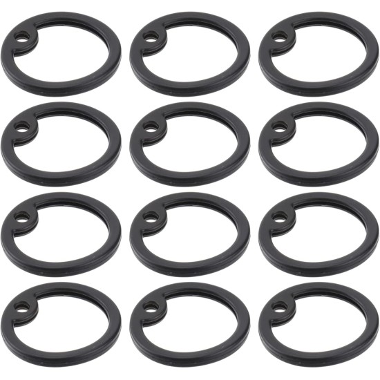 Mipcase Pack of 12 Pet Tags Tag Dog Tag Dog Tag Silicone Dog Tag Pet Tag Label Rubber Band Protection Black Mipcase Pack of 12 Pet Tags Tag Dog Tag Dog Tag Silicone Dog Tag Pet Tag Label Rubber Band Protection Black