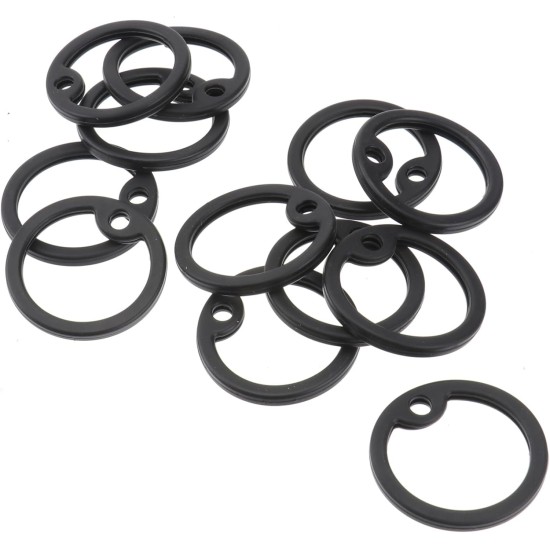 Mipcase Pack of 12 Pet Tags Tag Dog Tag Dog Tag Silicone Dog Tag Pet Tag Label Rubber Band Protection Black Mipcase Pack of 12 Pet Tags Tag Dog Tag Dog Tag Silicone Dog Tag Pet Tag Label Rubber Band Protection Black