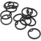 Mipcase Pack of 12 Pet Tags Tag Dog Tag Dog Tag Silicone Dog Tag Pet Tag Label Rubber Band Protection Black Mipcase Pack of 12 Pet Tags Tag Dog Tag Dog Tag Silicone Dog Tag Pet Tag Label Rubber Band Protection Black