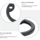 Mipcase Pack of 12 Pet Tags Tag Dog Tag Dog Tag Silicone Dog Tag Pet Tag Label Rubber Band Protection Black Mipcase Pack of 12 Pet Tags Tag Dog Tag Dog Tag Silicone Dog Tag Pet Tag Label Rubber Band Protection Black