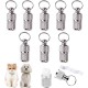 Mlczwt Pack of 8 Anti Lost Pet ID Tag, Dog Tag, Animal Identification, Collar Pendant, Silver Mlczwt Pack of 8 Anti Lost Pet ID Tag, Dog Tag, Animal Identification, Collar Pendant, Silver