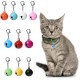 Molain Cat Dog Collar Jingle Bell, Colourful Pet Bells with Clasps, Pet Collar Accessories, Festival Party DIY Craft Decoration Molain Cat Dog Collar Jingle Bell, Colourful Pet Bells with Clasps, Pet Collar Accessories, Festival Party DIY Craft Decoration
