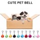 Molain Cat Dog Collar Jingle Bell, Colourful Pet Bells with Clasps, Pet Collar Accessories, Festival Party DIY Craft Decoration Molain Cat Dog Collar Jingle Bell, Colourful Pet Bells with Clasps, Pet Collar Accessories, Festival Party DIY Craft Decoration