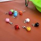 Molain Cat Dog Collar Jingle Bell, Colourful Pet Bells with Clasps, Pet Collar Accessories, Festival Party DIY Craft Decoration Molain Cat Dog Collar Jingle Bell, Colourful Pet Bells with Clasps, Pet Collar Accessories, Festival Party DIY Craft Decoration