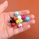 Molain Cat Dog Collar Jingle Bell, Colourful Pet Bells with Clasps, Pet Collar Accessories, Festival Party DIY Craft Decoration Molain Cat Dog Collar Jingle Bell, Colourful Pet Bells with Clasps, Pet Collar Accessories, Festival Party DIY Craft Decoration