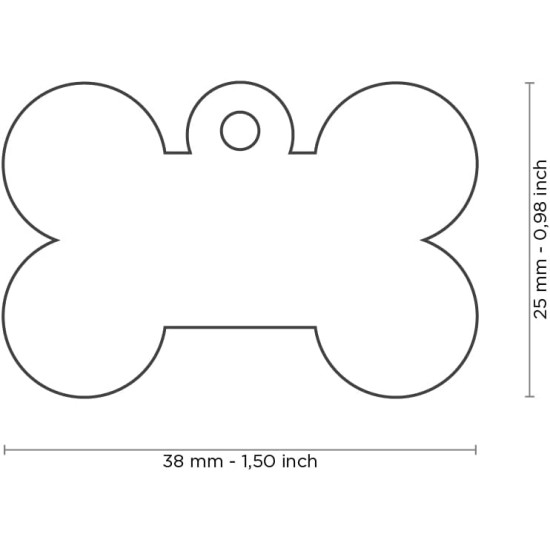My Family Dog Name Tags 50g My Family Dog Name Tags 50g