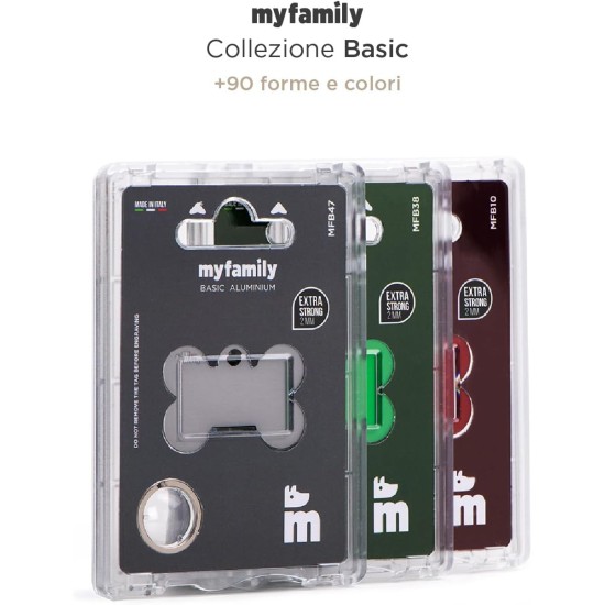 My Family Dog Name Tags 50g My Family Dog Name Tags 50g