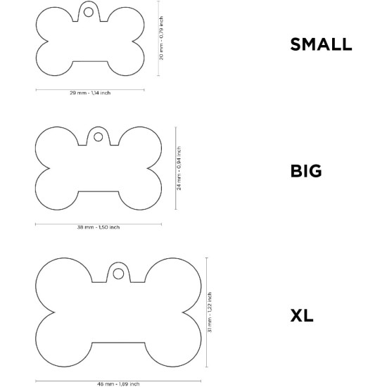 My Family Dog Name Tags 50g My Family Dog Name Tags 50g