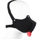 Neoprene Puppy Face Muzzle Dog Mask Play Hood Black Neoprene Puppy Face Muzzle Dog Mask Play Hood Black