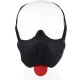 Neoprene Puppy Face Muzzle Dog Mask Play Hood Black Neoprene Puppy Face Muzzle Dog Mask Play Hood Black