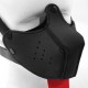 Neoprene Puppy Face Muzzle Dog Mask Play Hood Black Neoprene Puppy Face Muzzle Dog Mask Play Hood Black