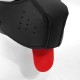 Neoprene Puppy Face Muzzle Dog Mask Play Hood Black Neoprene Puppy Face Muzzle Dog Mask Play Hood Black