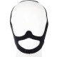 Neoprene Puppy Face Muzzle Dog Mask Play Hood Black Neoprene Puppy Face Muzzle Dog Mask Play Hood Black