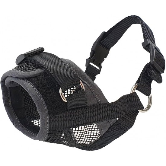 Nobby 52051-42 Muzzle Adjustable Grey M: Mouth 13-20 cm Nobby 52051-42 Muzzle Adjustable Grey M: Mouth 13-20 cm