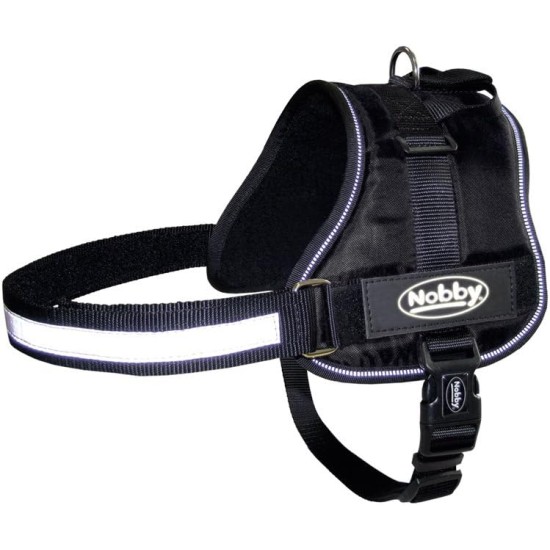 Nobby 80580-05 Nylon Seguro Harness, Small/Medium, Black Nobby 80580-05 Nylon Seguro Harness, Small/Medium, Black
