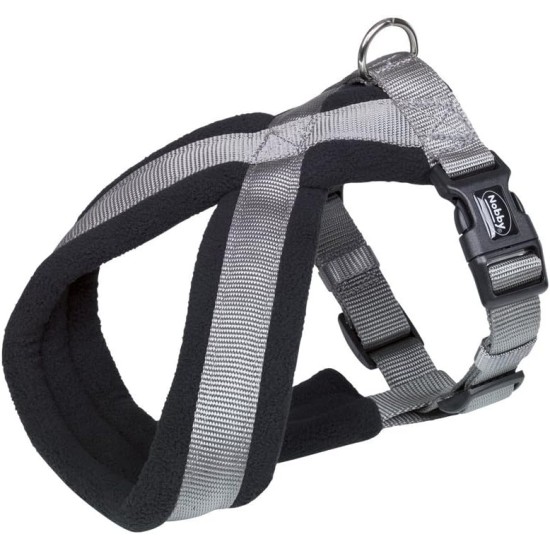 Nobby Classic Comfort Harness, 50-80 cm/25-50 mm, Red Nobby Classic Comfort Harness, 50-80 cm/25-50 mm, Red