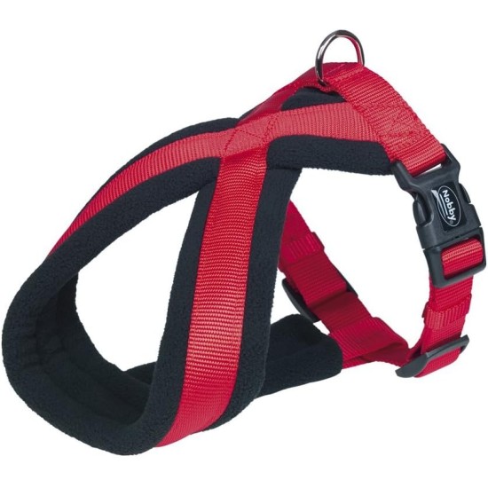 Nobby Classic Comfort Harness, 50-80 cm/25-50 mm, Red