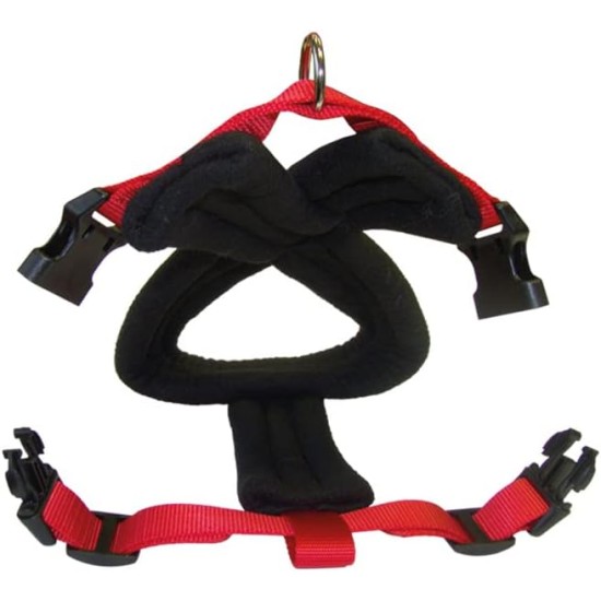 Nobby Classic Comfort Harness, 50-80 cm/25-50 mm, Red Nobby Classic Comfort Harness, 50-80 cm/25-50 mm, Red