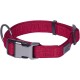 Nobby Linen Deluxe Dog Collar Length 23-30 cm Width 16 mm Black / Grey