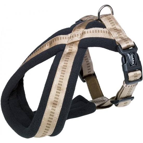 Nobby Soft Grip Comfort Harness, 35-50 cm/25-50 mm, Beige Nobby Soft Grip Comfort Harness, 35-50 cm/25-50 mm, Beige