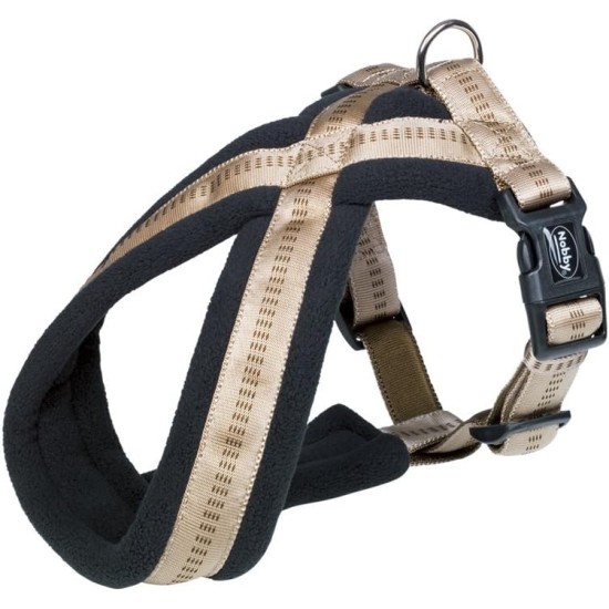 Nobby Soft Grip Comfort Harness, 35-50 cm/25-50 mm, Beige Nobby Soft Grip Comfort Harness, 35-50 cm/25-50 mm, Beige