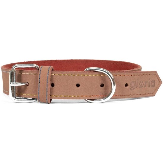 Nubuck Leather Dog Collar, Adjustable D-shaped Ring, 250g, 35cm to 70cm, Unisex, All Breeds, Blue Nubuck Leather Dog Collar, Adjustable D-shaped Ring, 250g, 35cm to 70cm, Unisex, All Breeds, Blue