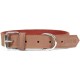 Nubuck Leather Dog Collar, Adjustable D-shaped Ring, 250g, 35cm to 70cm, Unisex, All Breeds, Blue Nubuck Leather Dog Collar, Adjustable D-shaped Ring, 250g, 35cm to 70cm, Unisex, All Breeds, Blue