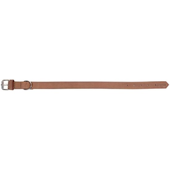 Nubuck Leather Dog Collar, Adjustable D-shaped Ring, 250g, 35cm to 70cm, Unisex, All Breeds, Blue Nubuck Leather Dog Collar, Adjustable D-shaped Ring, 250g, 35cm to 70cm, Unisex, All Breeds, Blue