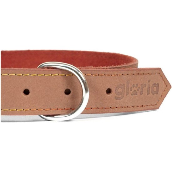 Nubuck Leather Dog Collar, Adjustable D-shaped Ring, 250g, 35cm to 70cm, Unisex, All Breeds, Blue Nubuck Leather Dog Collar, Adjustable D-shaped Ring, 250g, 35cm to 70cm, Unisex, All Breeds, Blue