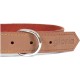Nubuck Leather Dog Collar, Adjustable D-shaped Ring, 250g, 35cm to 70cm, Unisex, All Breeds, Blue Nubuck Leather Dog Collar, Adjustable D-shaped Ring, 250g, 35cm to 70cm, Unisex, All Breeds, Blue