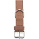 Nubuck Leather Dog Collar, Adjustable D-shaped Ring, 250g, 35cm to 70cm, Unisex, All Breeds, Blue Nubuck Leather Dog Collar, Adjustable D-shaped Ring, 250g, 35cm to 70cm, Unisex, All Breeds, Blue
