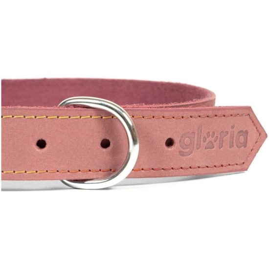 Nubuck Leather Dog Collar, Adjustable D-shaped Ring, 250g, 35cm to 70cm, Unisex, All Breeds, Blue Nubuck Leather Dog Collar, Adjustable D-shaped Ring, 250g, 35cm to 70cm, Unisex, All Breeds, Blue