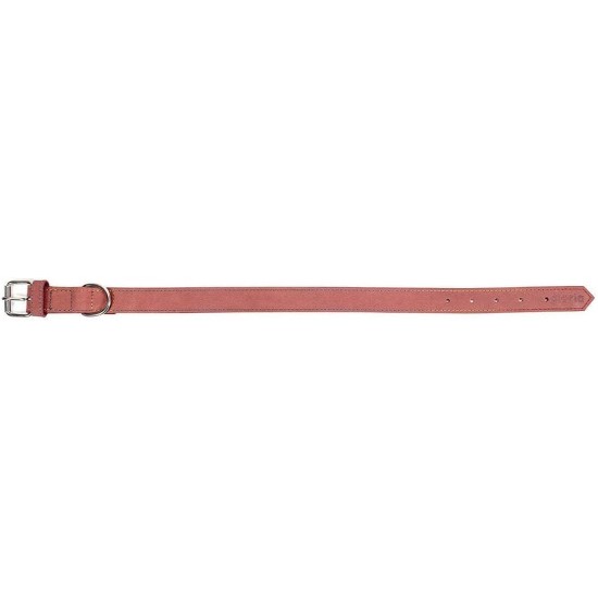 Nubuck Leather Dog Collar, Adjustable D-shaped Ring, 250g, 35cm to 70cm, Unisex, All Breeds, Blue Nubuck Leather Dog Collar, Adjustable D-shaped Ring, 250g, 35cm to 70cm, Unisex, All Breeds, Blue