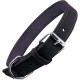 Nubuck Leather Dog Collar, Adjustable D-shaped Ring, 250g, 35cm to 70cm, Unisex, All Breeds, Blue Nubuck Leather Dog Collar, Adjustable D-shaped Ring, 250g, 35cm to 70cm, Unisex, All Breeds, Blue