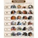 Nylon Muzzle for Small Medium Large Dogs, Breathable and Drinkable Muzzle for Barking and Anti-Barking (Black, M) Nylon Muzzle for Small Medium Large Dogs, Breathable and Drinkable Muzzle for Barking and Anti-Barking (Black, M)