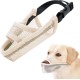 Nylon Muzzle for Small Medium Large Dogs, Breathable and Drinkable Muzzle for Barking and Anti-Barking (Grey, M) Nylon Muzzle for Small Medium Large Dogs, Breathable and Drinkable Muzzle for Barking and Anti-Barking (Grey, M)