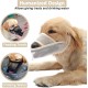 Nylon Muzzle for Small Medium Large Dogs, Breathable and Drinkable Muzzle for Barking and Anti-Barking (Grey, M) Nylon Muzzle for Small Medium Large Dogs, Breathable and Drinkable Muzzle for Barking and Anti-Barking (Grey, M)