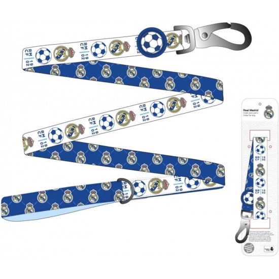 Offizielle und langlebige M Real Madrid Hundeleine – Real Madrid Hundeleine mit exklusivem Design für sichere und bequeme Spaziergänge Offizielle und langlebige M Real Madrid Hundeleine – Real Madrid Hundeleine mit exklusivem Design für sichere und bequeme Spaziergänge