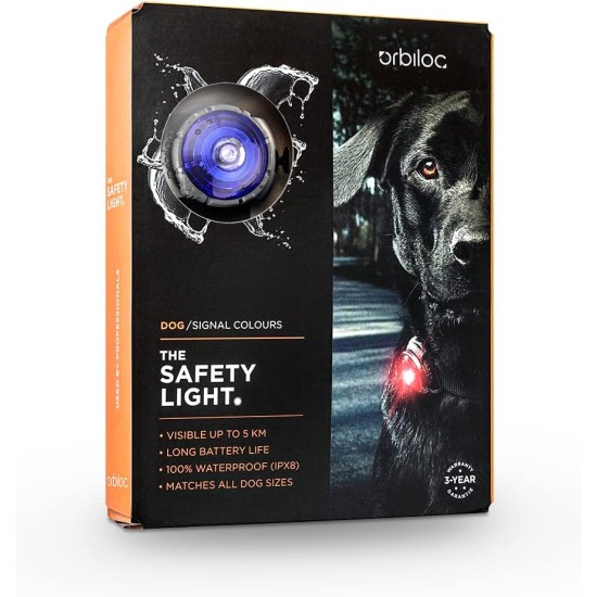 Orbiloc Dog Dual LED Light for Dogs Orbiloc Dog Dual LED Light for Dogs