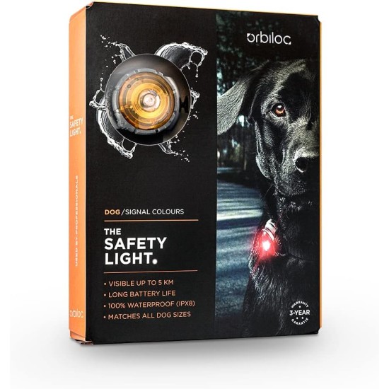 Orbiloc Dog Dual LED Light for Dogs Orbiloc Dog Dual LED Light for Dogs