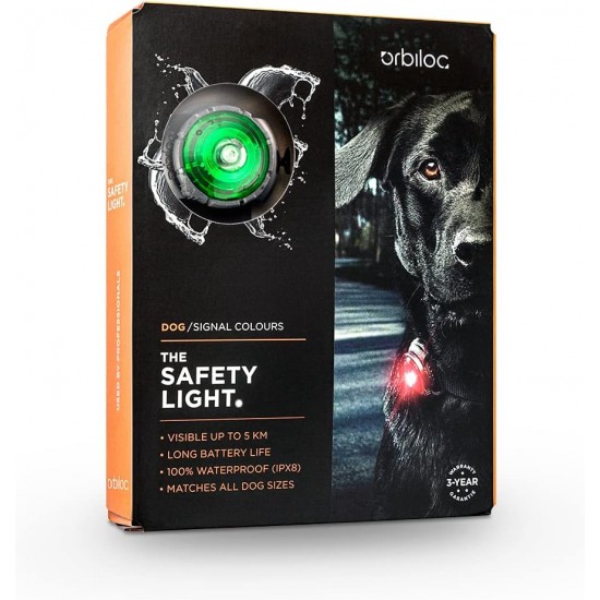 Orbiloc Dog Dual LED Light for Dogs Orbiloc Dog Dual LED Light for Dogs