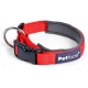 Outdoor Paws by Petface Neoprene Trek Collar, Small, Red Outdoor Paws by Petface Neoprene Trek Collar, Small, Red