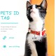 POPETPOP Blank Dog Tags: Pack of 8 Dog Tags Blanks Stainless Steel Address Tags Dog Personalised Dog Tag Cat Tag - Dog Collar Pendant for Dogs Cats