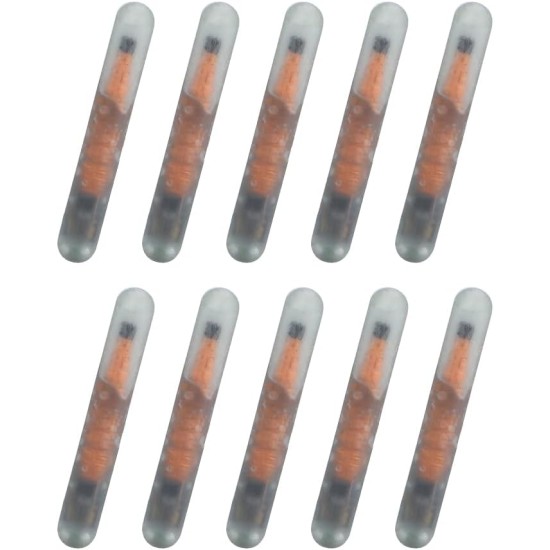 Pack of 10 Mini 1.25 mm Microchip for Dogs and Cats, Lightweight Label Glass Tube Mini Lightweight for Identification Chip Glass Tube Animal Tag Reader Pets for Pet Dog Cat Cow Pig Pack of 10 Mini 1.25 mm Microchip for Dogs and Cats, Lightweight Label Glass Tube Mini Lightweight for Identification Chip Glass Tube Animal Tag Reader Pets for Pet Dog Cat Cow Pig