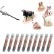Pack of 10 Mini 1.25 mm Microchip for Dogs and Cats, Lightweight Label Glass Tube Mini Lightweight for Identification Chip Glass Tube Animal Tag Reader Pets for Pet Dog Cat Cow Pig Pack of 10 Mini 1.25 mm Microchip for Dogs and Cats, Lightweight Label Glass Tube Mini Lightweight for Identification Chip Glass Tube Animal Tag Reader Pets for Pet Dog Cat Cow Pig