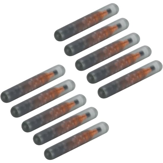 Pack of 10 Mini 1.25 mm Microchip for Dogs and Cats, Lightweight Label Glass Tube Mini Lightweight for Identification Chip Glass Tube Animal Tag Reader Pets for Pet Dog Cat Cow Pig Pack of 10 Mini 1.25 mm Microchip for Dogs and Cats, Lightweight Label Glass Tube Mini Lightweight for Identification Chip Glass Tube Animal Tag Reader Pets for Pet Dog Cat Cow Pig