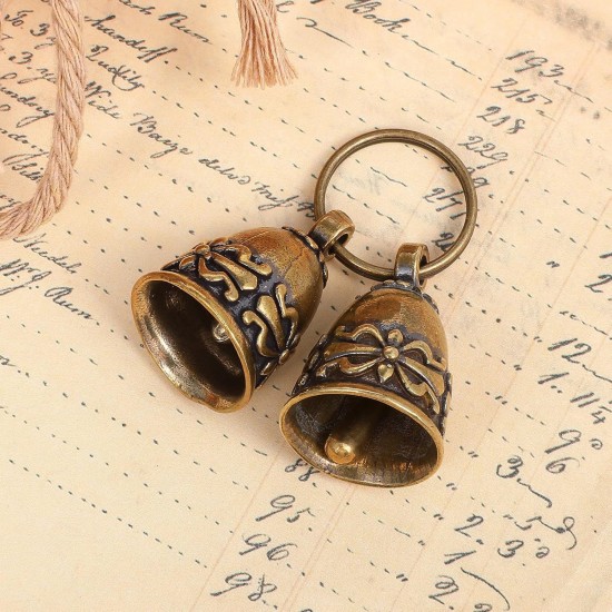 Pack of 2 Copper Cat Collar Bells for Small Pets, 0.7 Inch Brass Cat Collar Pendant, Retro Craft Bells, Anti-Lost ID Tags for Kittens and Puppies Outdoor Pack of 2 Copper Cat Collar Bells for Small Pets, 0.7 Inch Brass Cat Collar Pendant, Retro Craft Bells, Anti-Lost ID Tags for Kittens and Puppies Outdoor